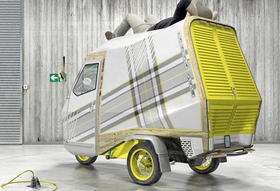 Concepto Bufalino, la autocaravana reducida a la mínima expresión