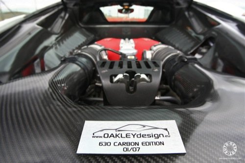 2010 Ferrari 458 Italia Oakley Design 630 Carbon Edition