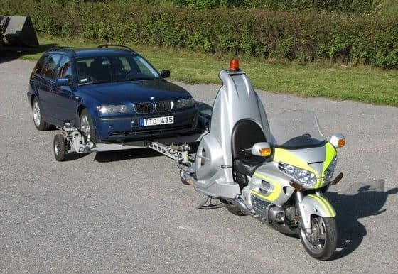 The Retriever, para remolcar coches con tu Honda Goldwing