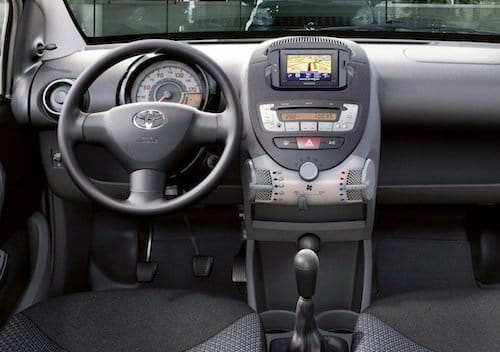 Toyota Ayto interior 2010