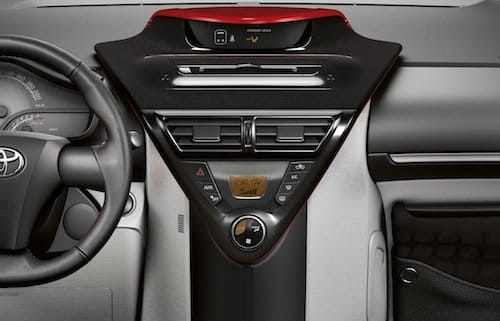 Toyota iQ interior 2010