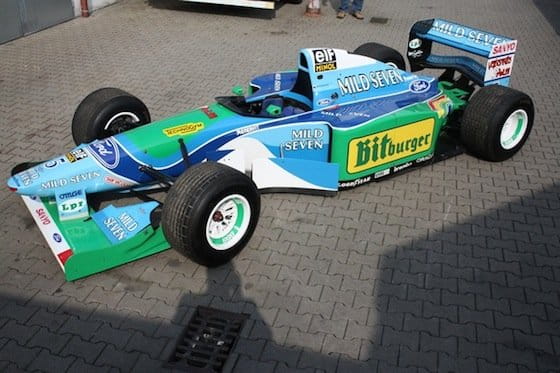 Benetton-Ford B194-8 de Michael Schumacher, a la venta