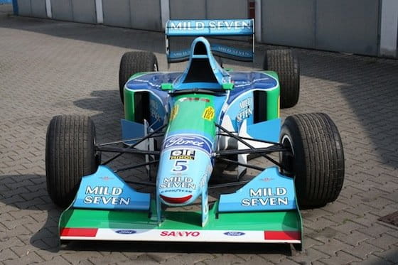 Benetton-Ford B194-8 de Michael Schumacher, a la venta