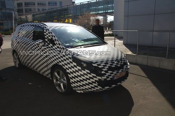 Fotos espía del nuevo Opel Zafira