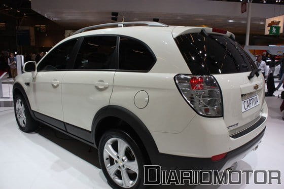 Chevrolet Captiva, un SUV renovado en el Salón de París