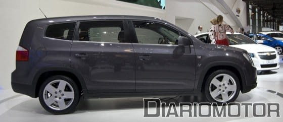 Chevrolet Orlando en el Salón de París