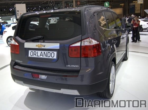 Chevrolet Orlando en el Salón de París