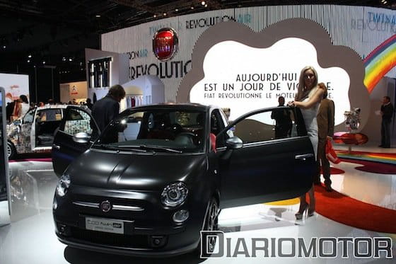 Fiat 500 BlackJack en el Salón de París