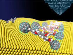 El coche más pequeño del mundo consta de una sola molécula - Rice University