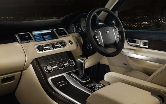 Range Rover Sport 2010, interior