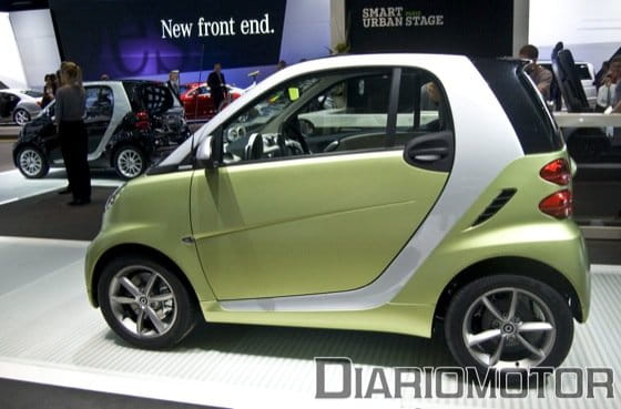 smart fortwo y smart cabrio en el Salón de París