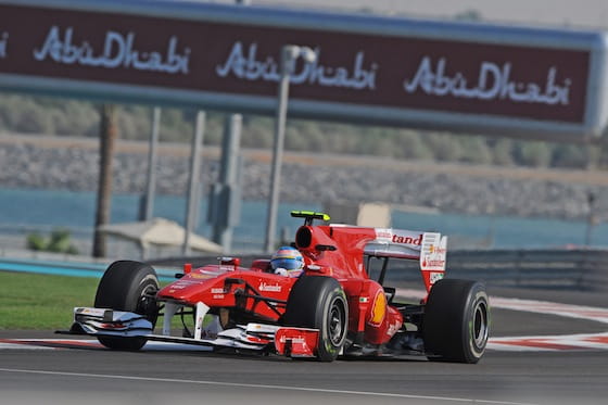 Fernando Alonso - Ferrari (GP Abu Dhabi 2010)