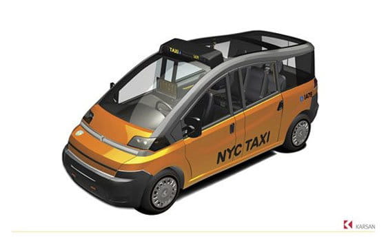 Karsan NYC taxi