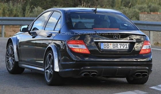 Espiado el Mercedes C 63 AMG Black Series