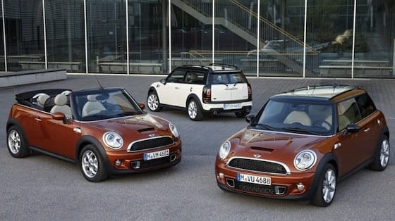 Mini Cooper, Cabrio, Clubman 2011 gama