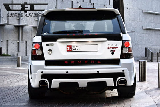 Range Rover Sport Chrome and Carbon