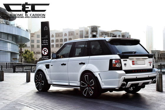 Range Rover Sport Chrome and Carbon