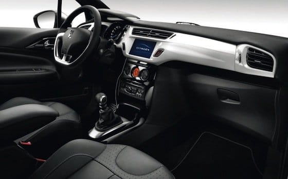 Citroën DS3 interior