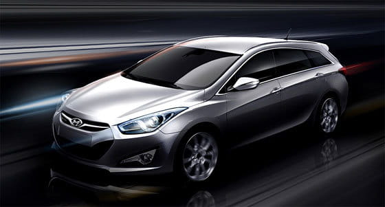 Boceto Hyundai i40W