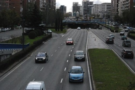 Tráfico rodado coches