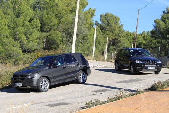 Mercedes ML 2011 espiado