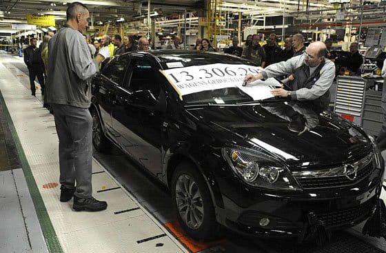 Cierre fábrica Opel Amberes