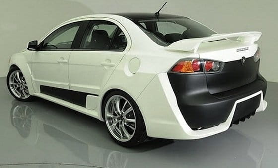 Proton Jebat Concept basado en el Mitsubishi Lancer Evolution X