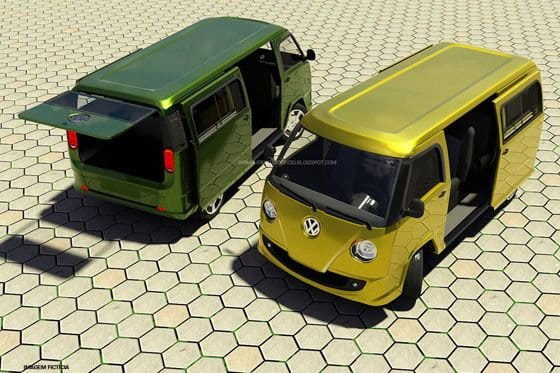 Recreación Volkswagen Transporter 2015
