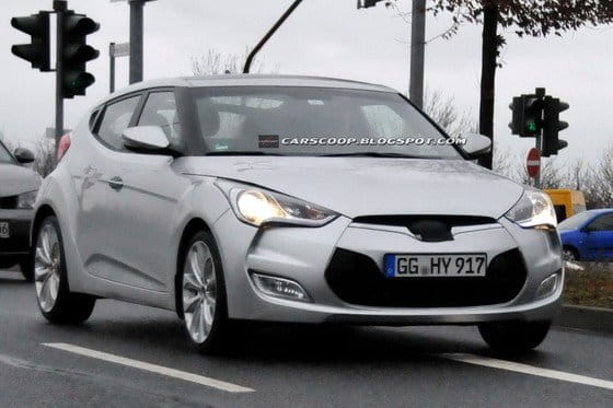 Motor 1.6 turbo y otros detalles del Hyundai Veloster europeo