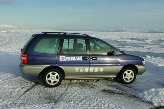 Nissan Prairie EV, seis años de perfecto servicio en el Ártico