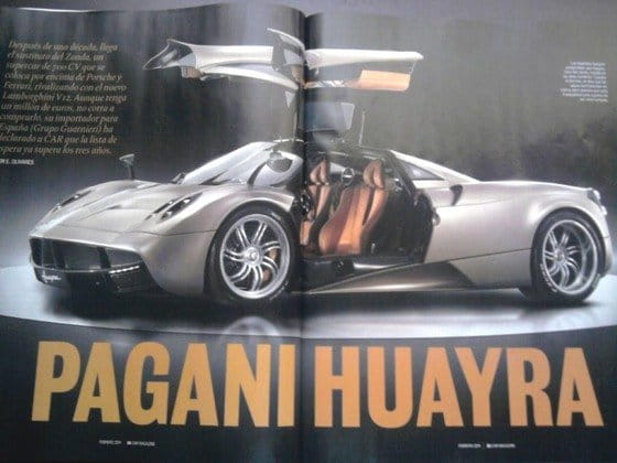 Pagani Huayra, ¿eres tú?