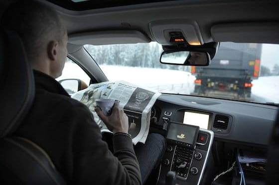 Proyecto Sartre, el desarrollo de los trenes de carretera automatizados