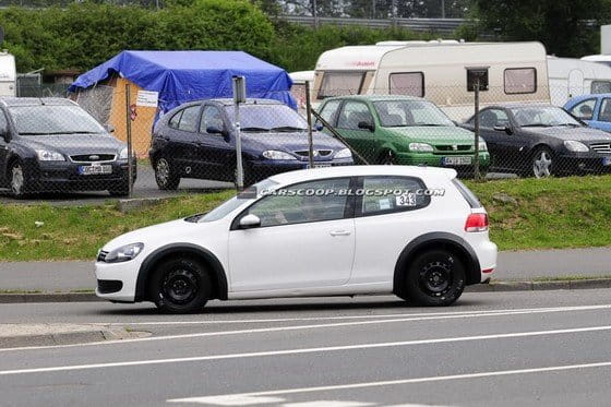 Ya ruedan las mulas de la séptima generación del Volkswagen Golf