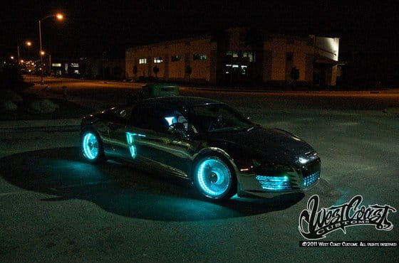 Un Audi R8 salido de Tron, por West Coast Customs