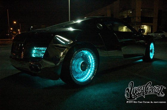 Un Audi R8 salido de Tron, por West Coast Customs