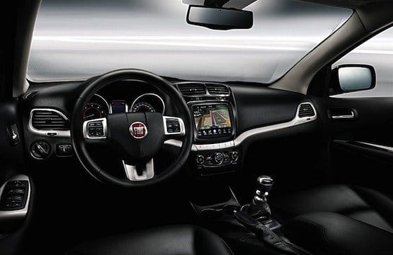 Interior del Fiat Freemont