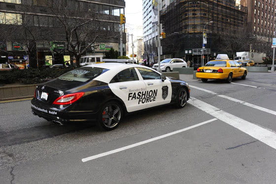 Mercedes CLS 63 AMG Fashion Week NYC