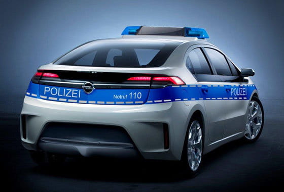 Opel Ampera de policía