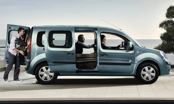 Renault Kangoo Maxi Z.E., el concept eléctrico llega a la furgoneta intermedia