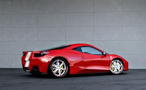 Ferrari 458 Italia, rojiblanco por Wheelsandmore