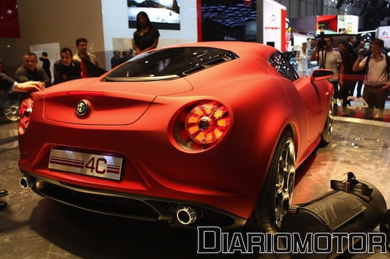 Alfa Romeo 4C Concept en el Salón de Ginebra 2011