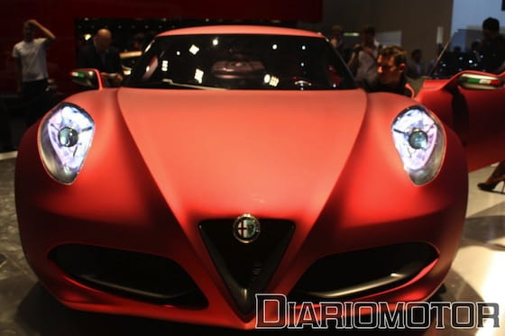 Alfa Romeo 4C Concept en el Salón de Ginebra 2011