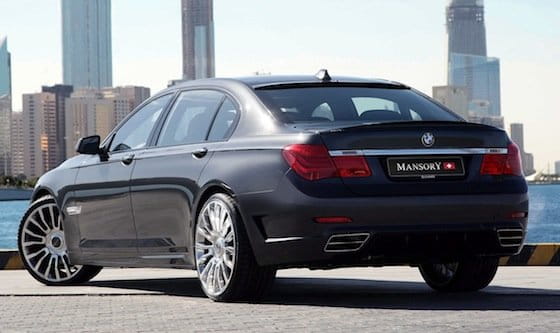 BMW Serie 7 2009 tocado por Mansory