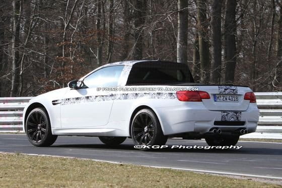Espiado en Nürburgring un extraño BMW M3 pick-up