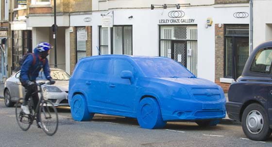 Chevrolet Orlando de plastilina