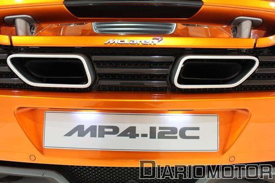 McLaren MP4-12C, presentación en Madrid