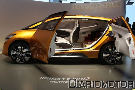 Renault R-Space, un monovolumen eléctrico en Ginebra