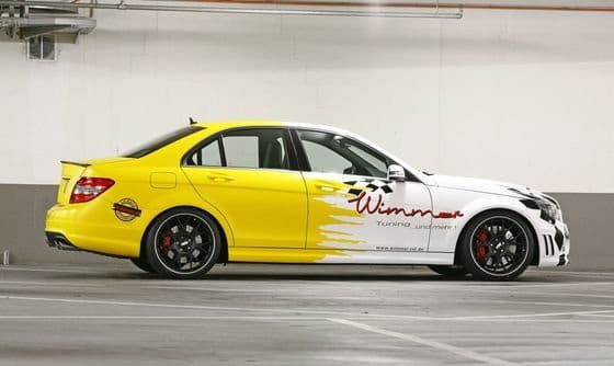 El martillo de Wimmer golpea al Mercedes C 63 AMG