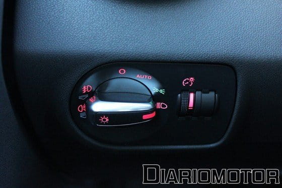 Ruleta de luces del Audi A1