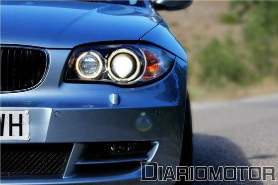 Faros de Xenon de un BMW Serie 1 Coupé